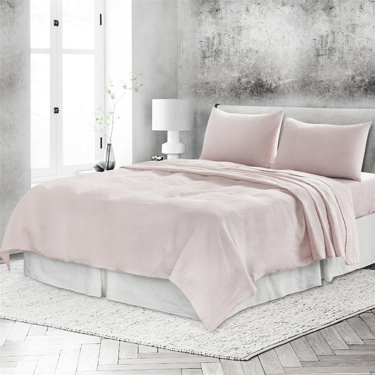 Basic Linen Sheets Set for bedroom decor in USA