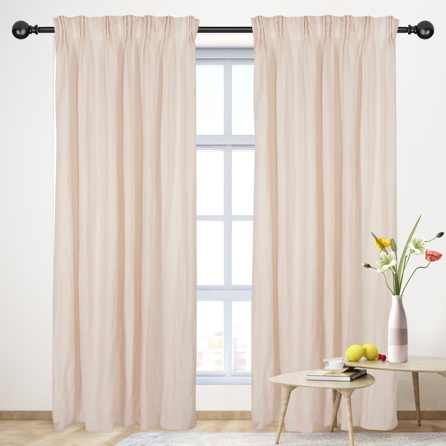 ballet slipper curtains