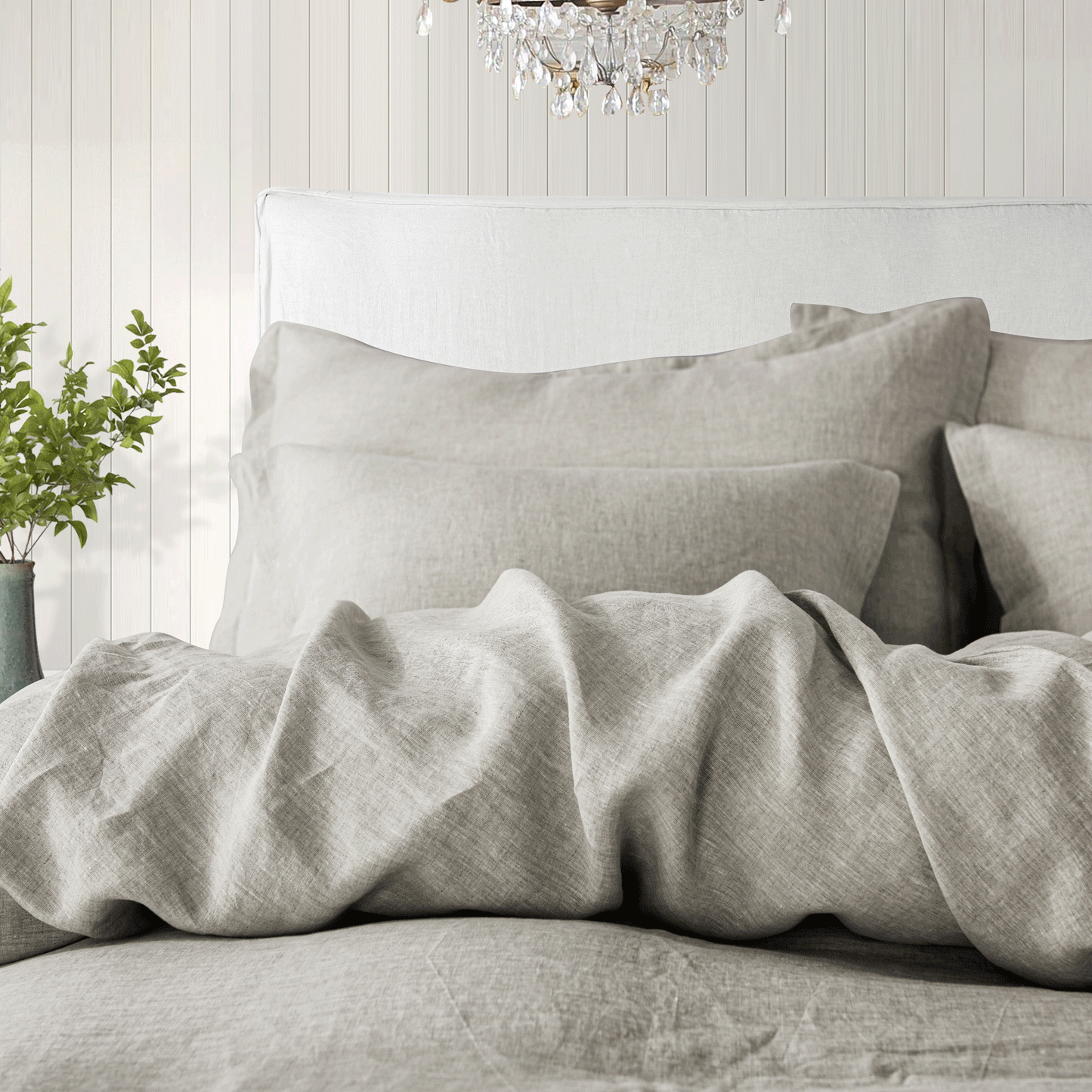 Linen Pillow Sham for linen bedding in USA