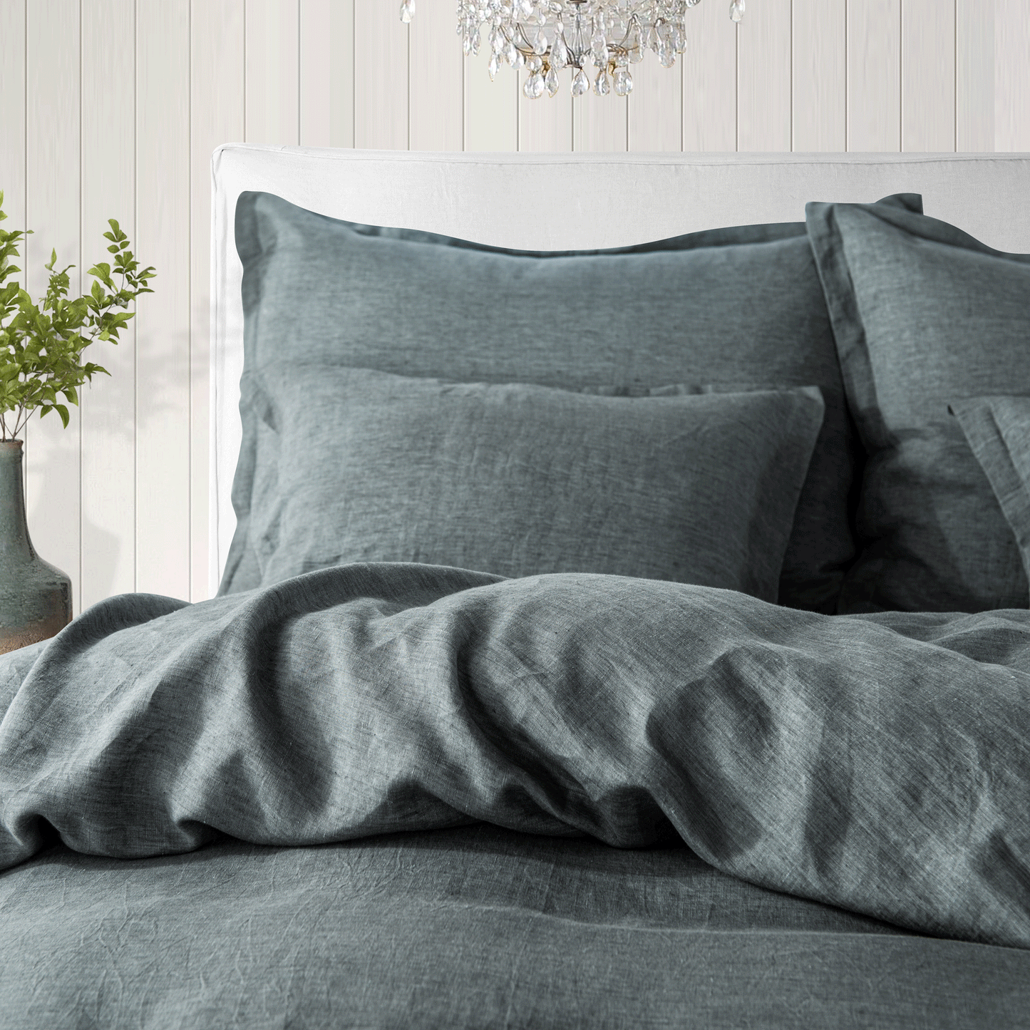 Linen Pillow Sham for linen bedding in USA