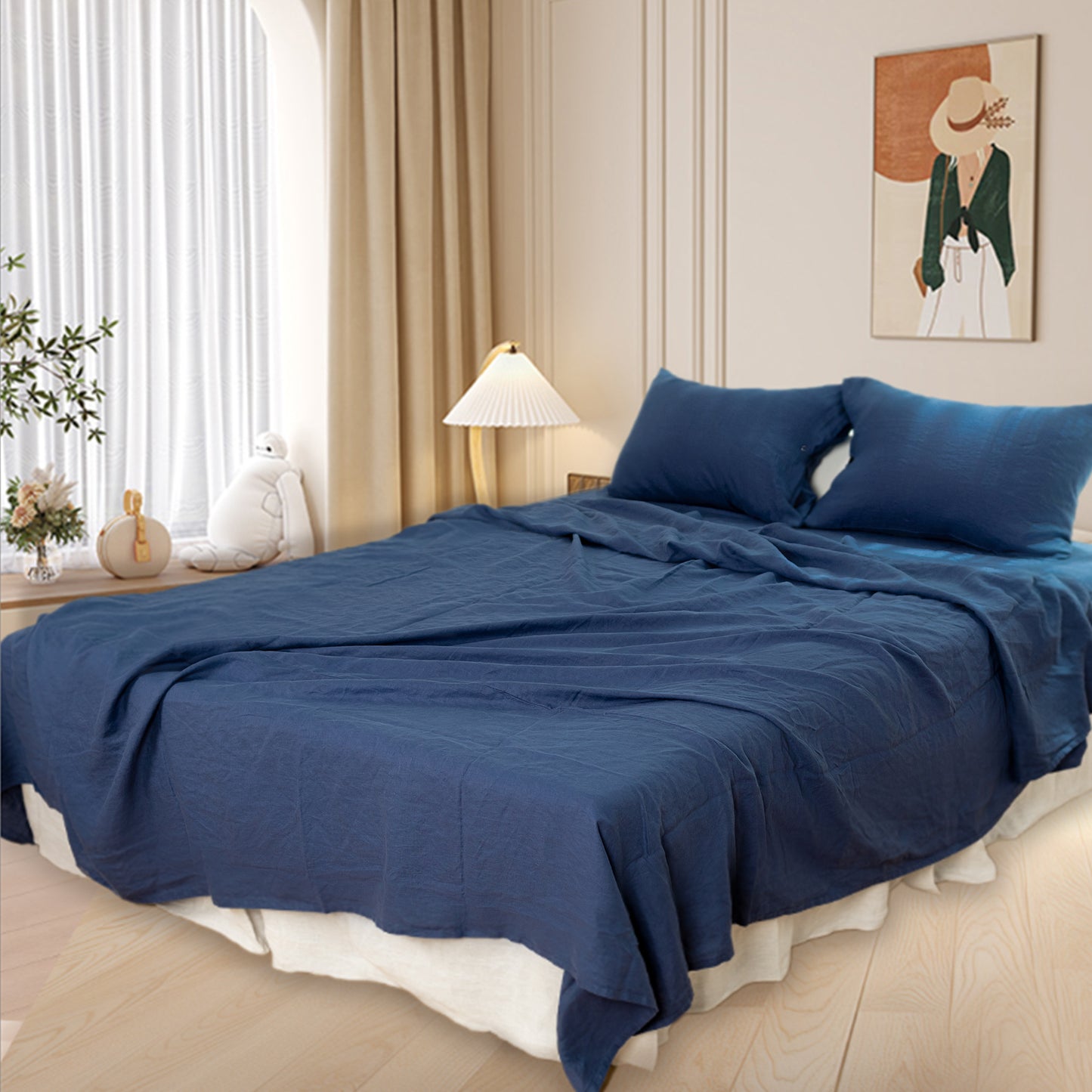 Basic Linen Sheets Set