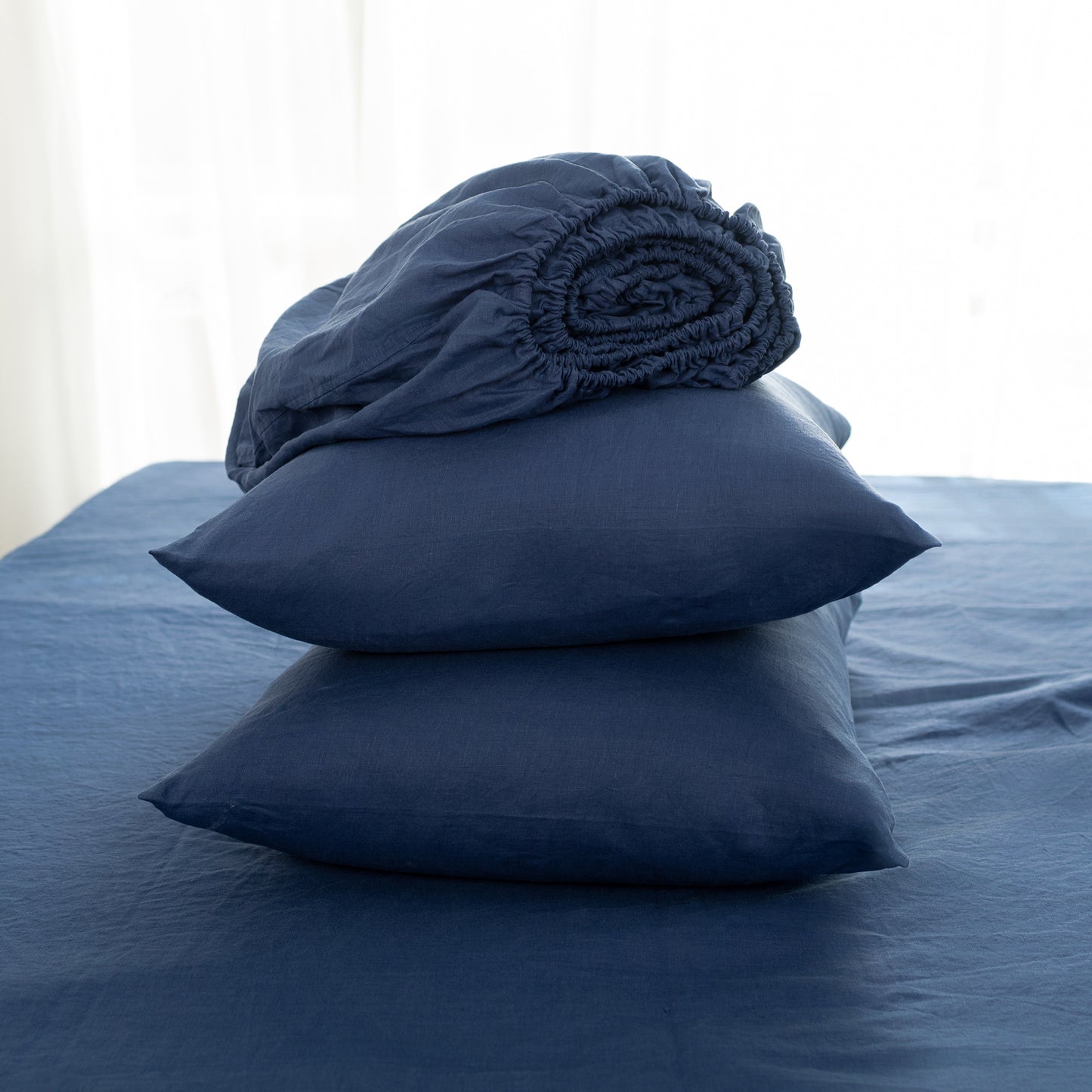 Smock Linen Curtain for online bedding store