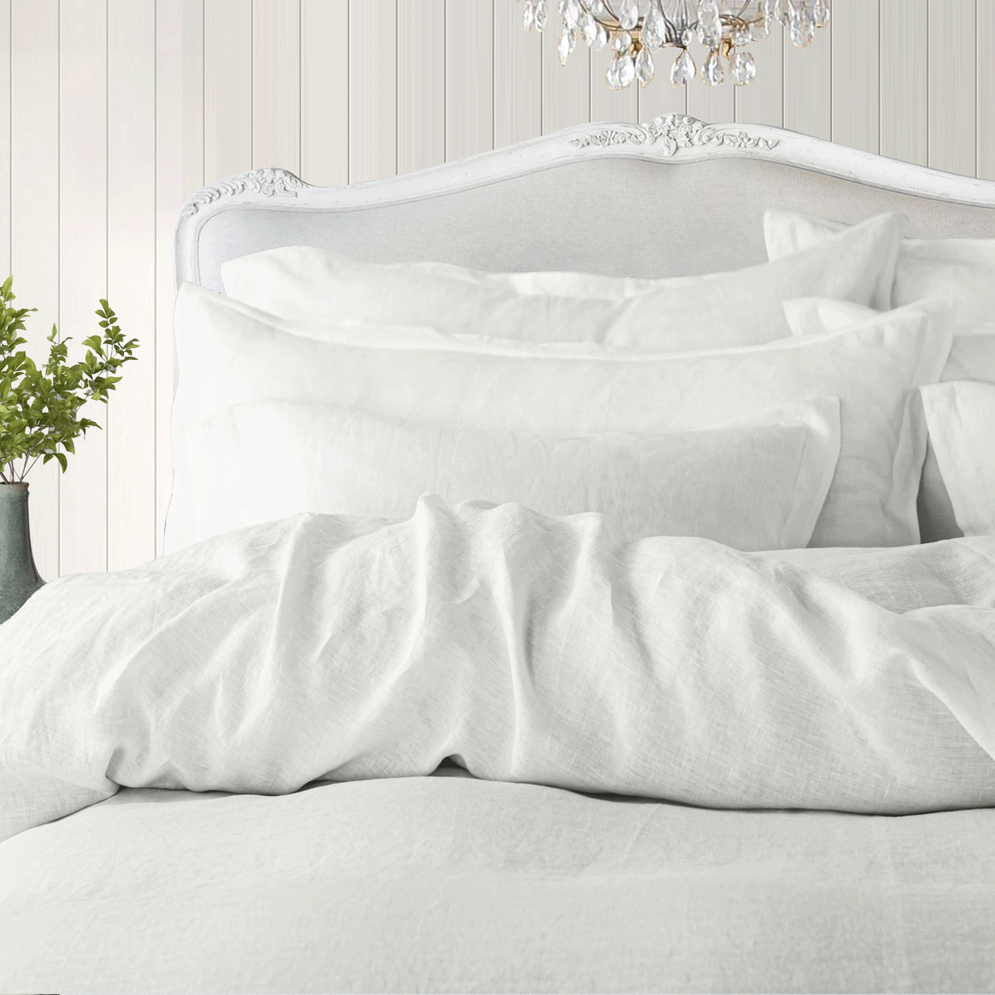 Linen Pillow Sham for linen bedding in USA