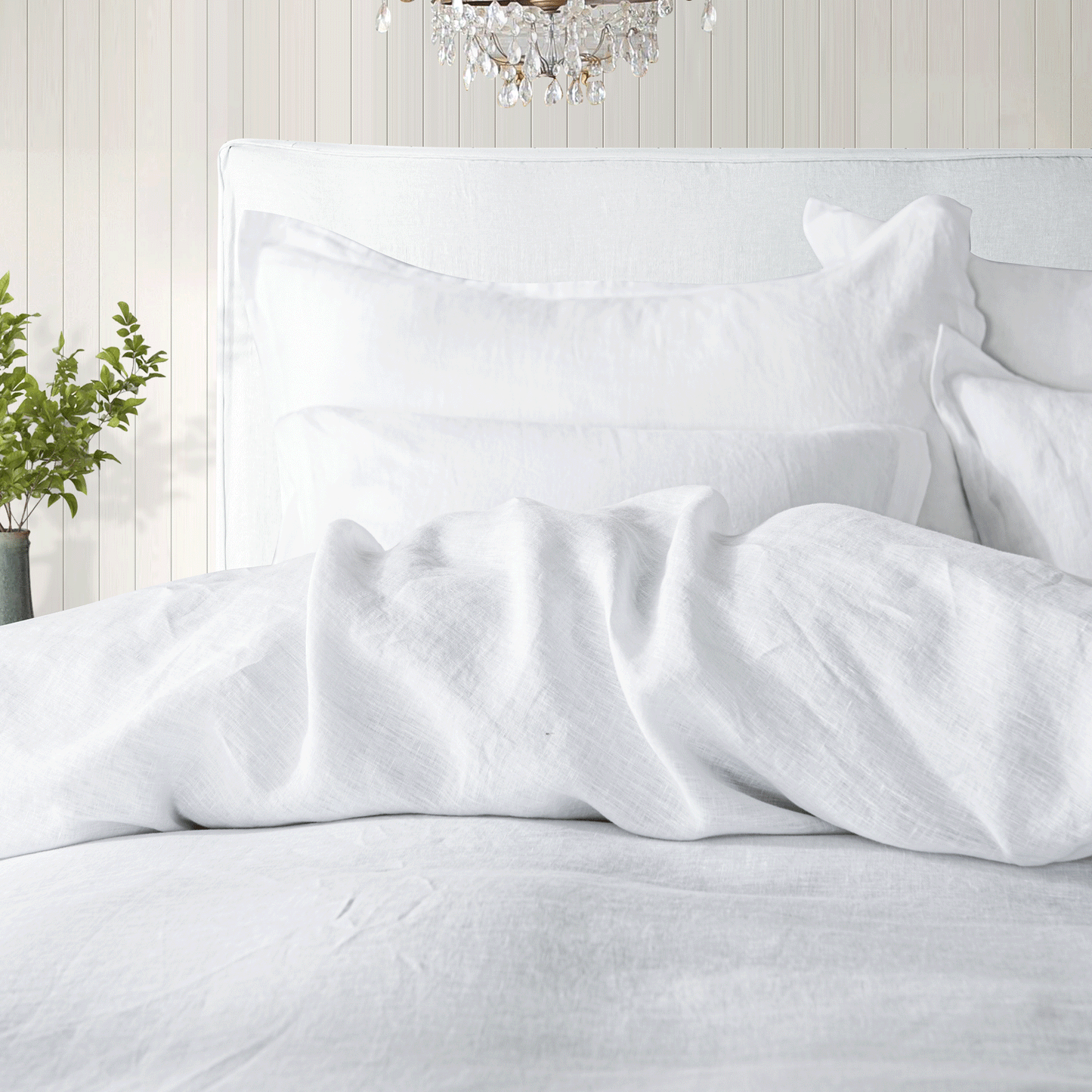 Linen Pillow Sham for linen bedding in USA