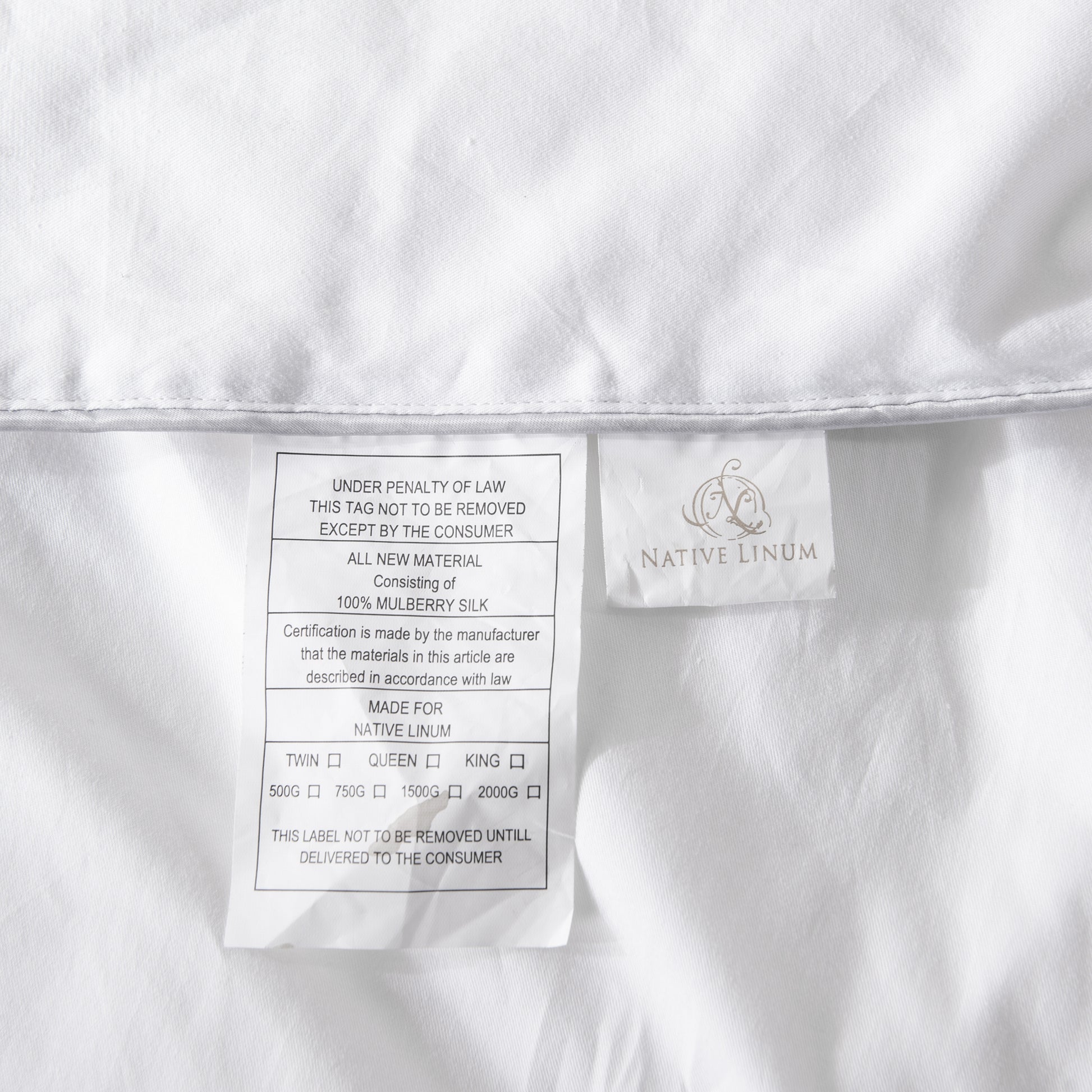 Silk Duvet Insert for bedroom sets king size