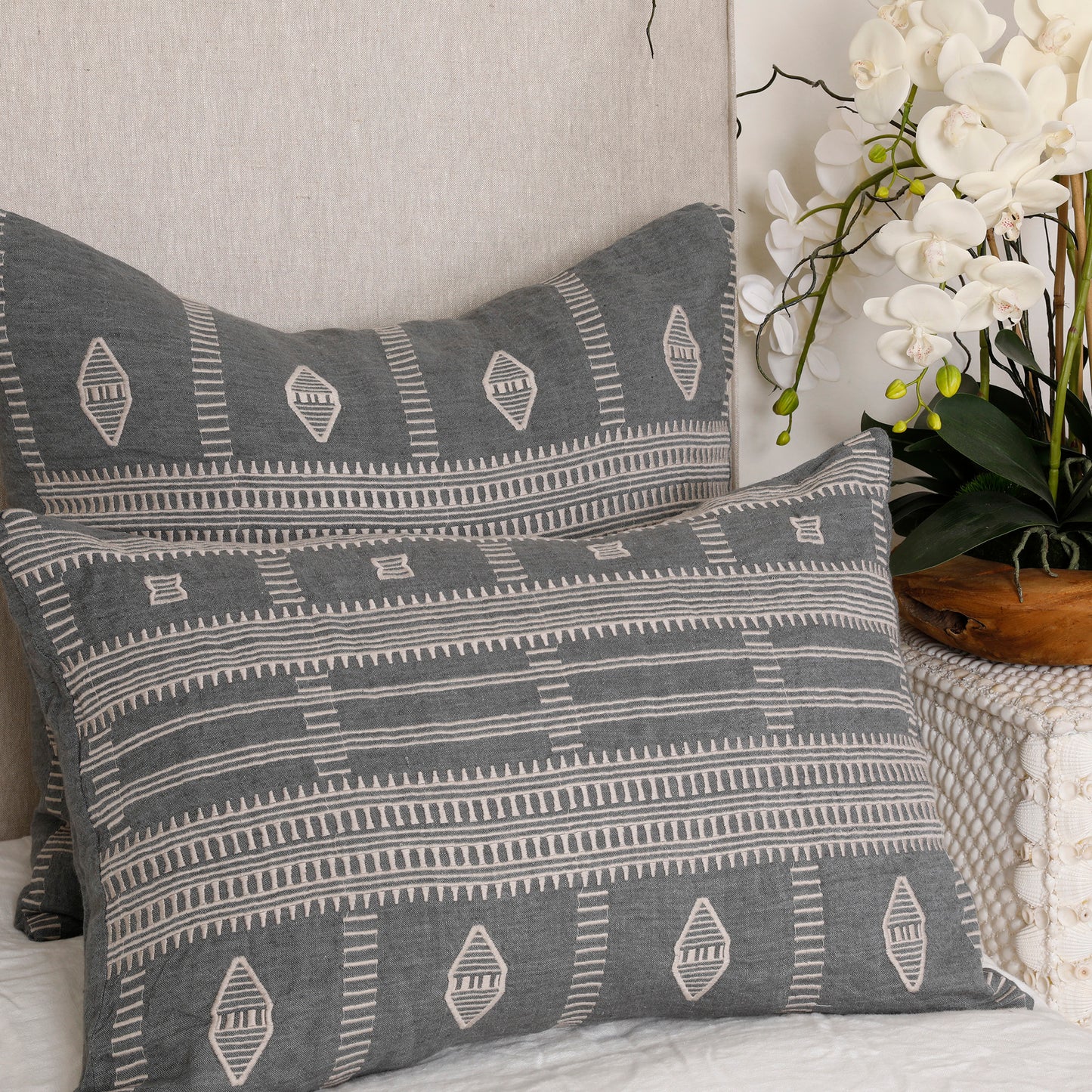 Racer Linen Pillow Sham for linen bedding in USA
