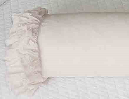 soft white tara bolster