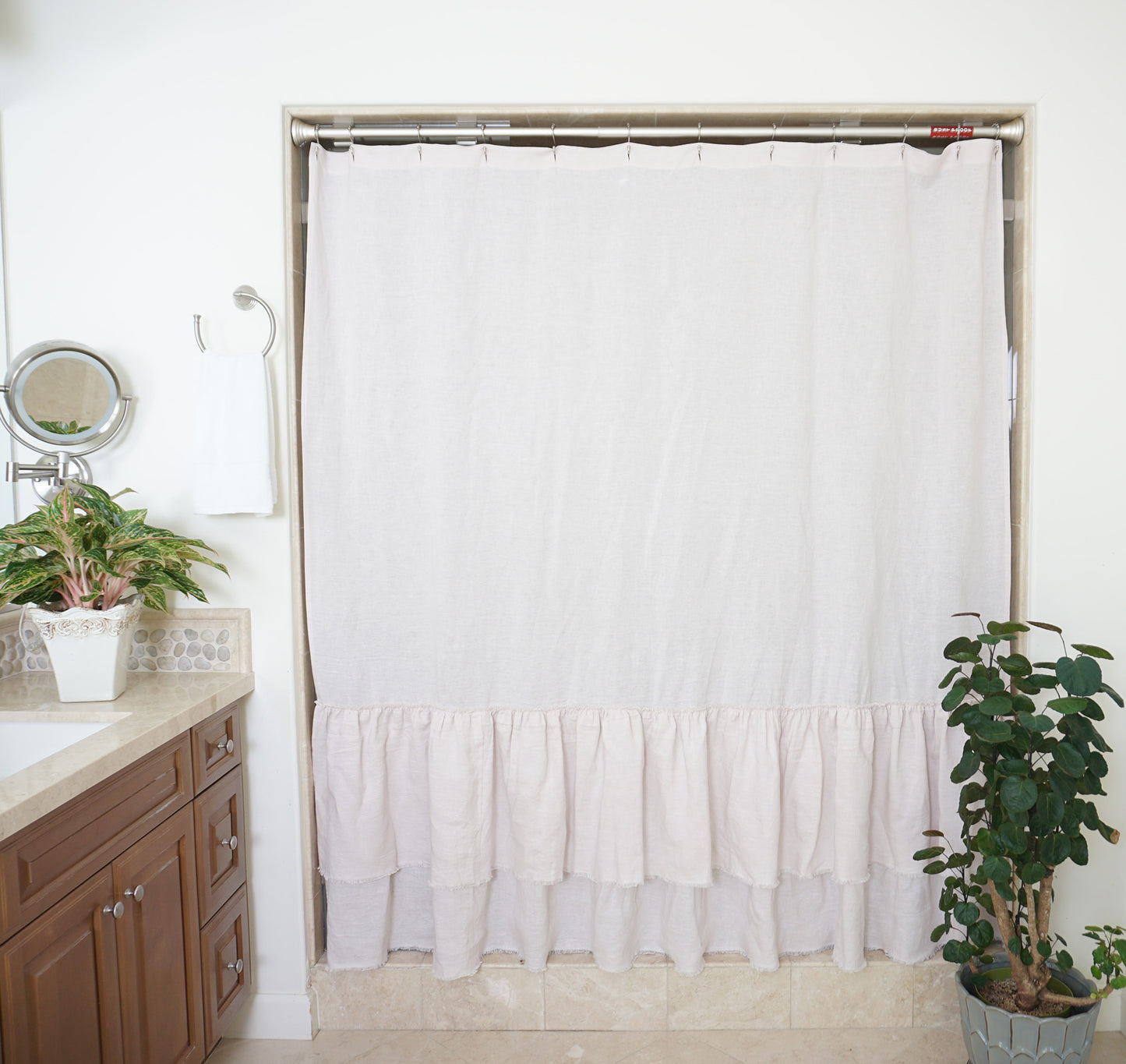 Tara Shower Curtain at home decor stores near you