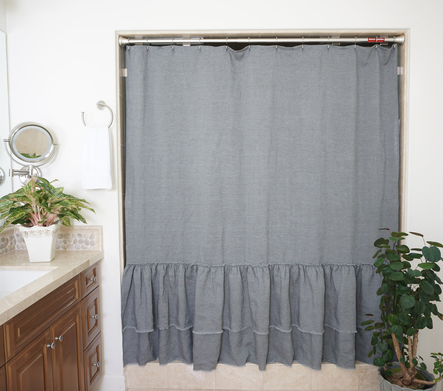 Tara Shower Curtain at home decor stores near you