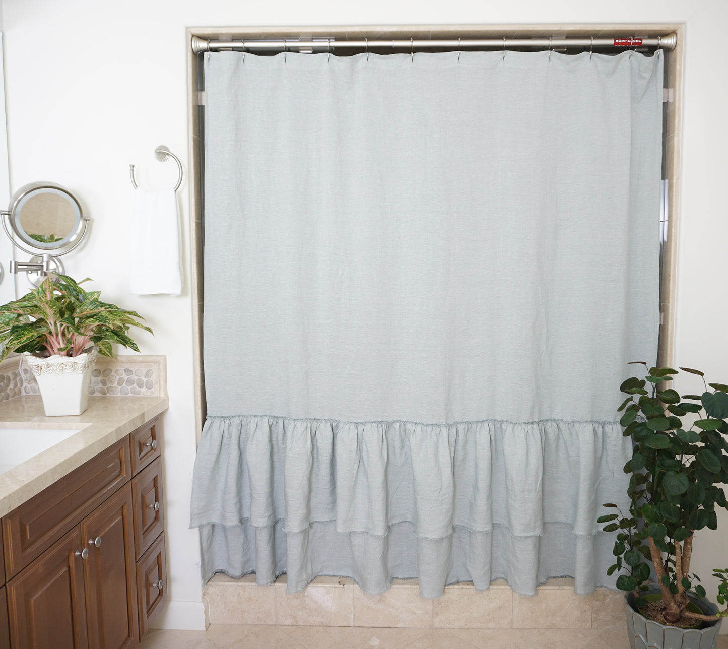 Tara Shower Curtain at home decor stores near you