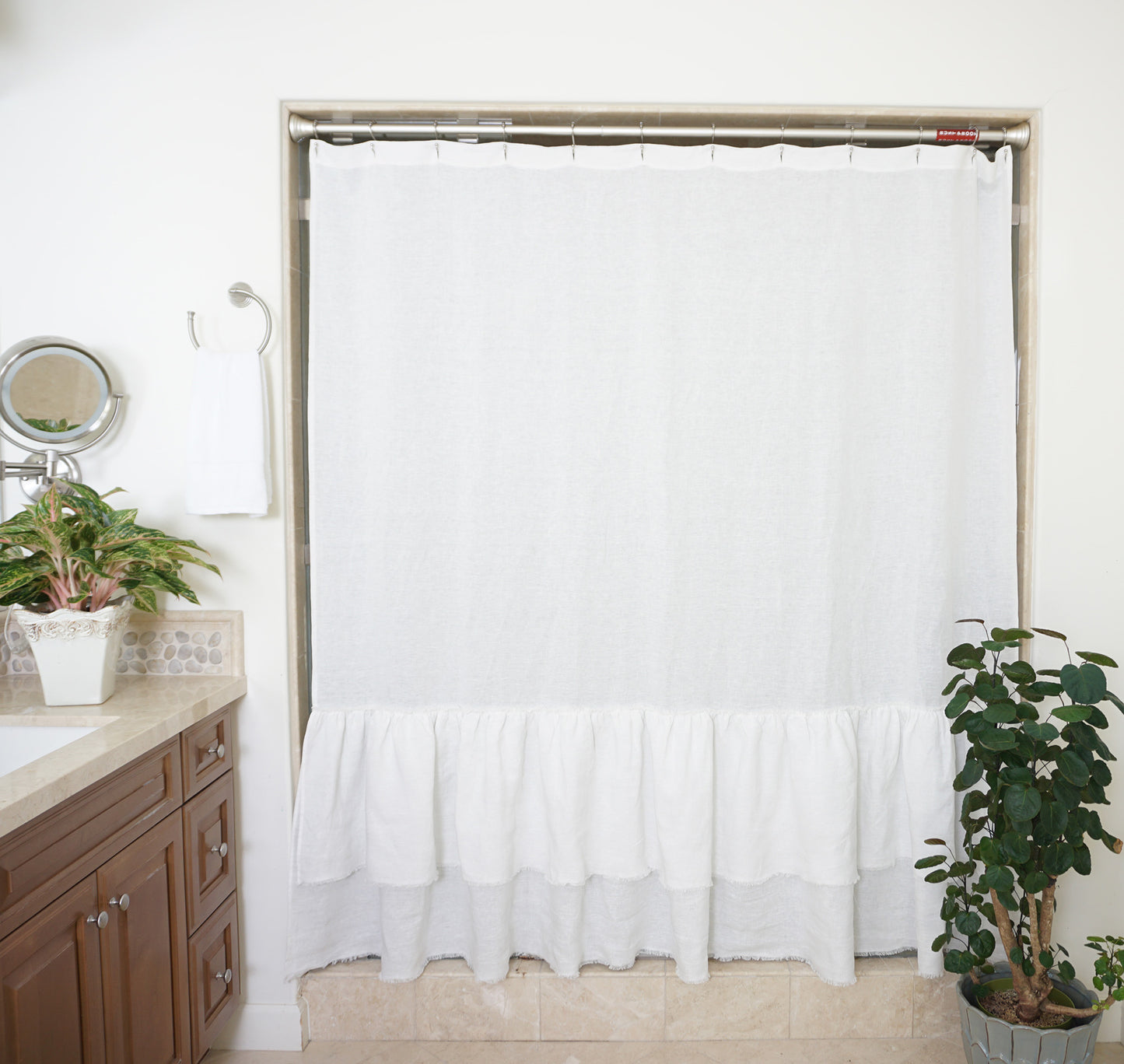 Tara Shower Curtain at home decor stores near you