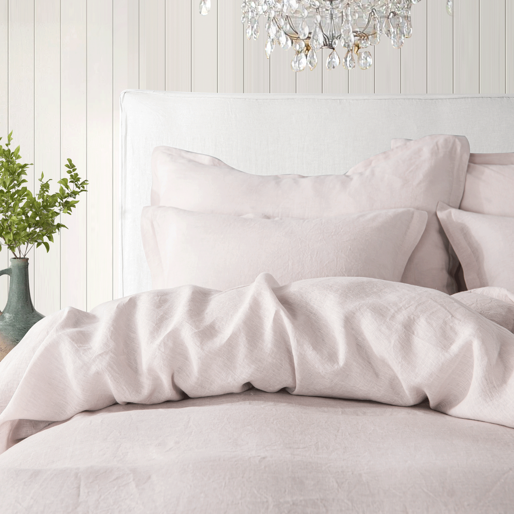 Linen Pillow Sham for linen bedding in USA 