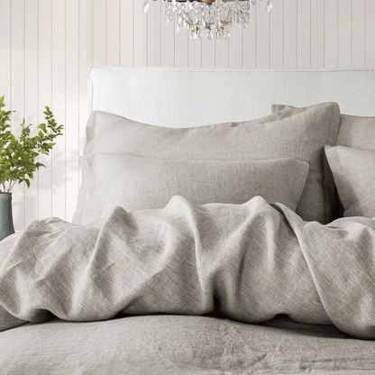 Linen Pillow Sham for linen bedding in USA 