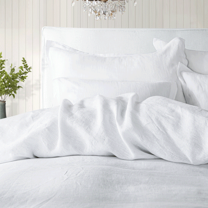 Linen Pillow Sham for linen bedding in USA 