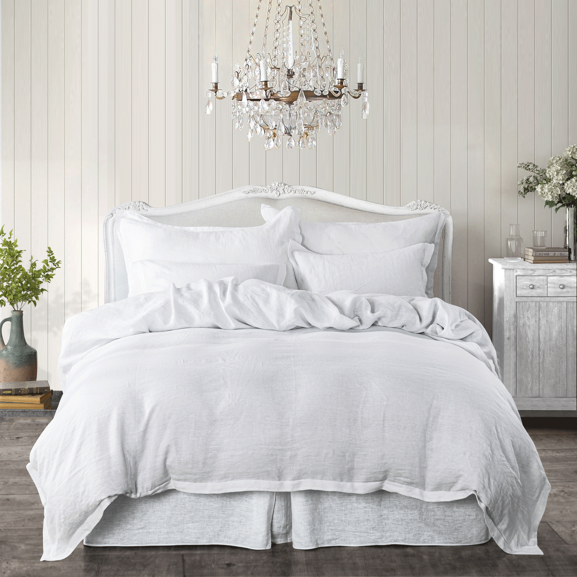 Shop linen duvet cover king for bedroom sets king size