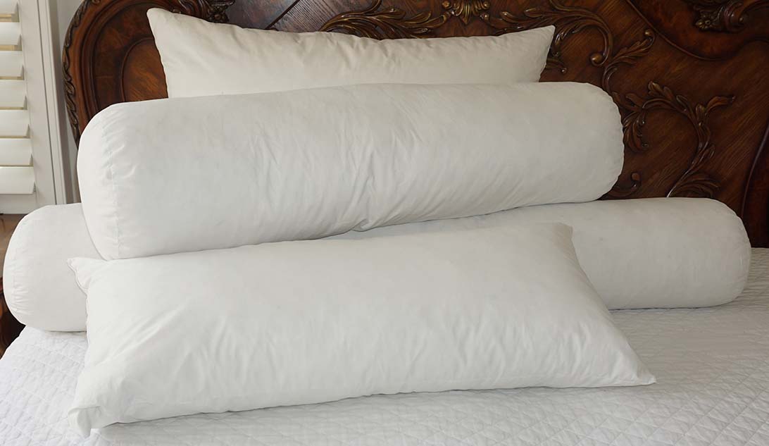 Bolster Insert for bedding and sheets